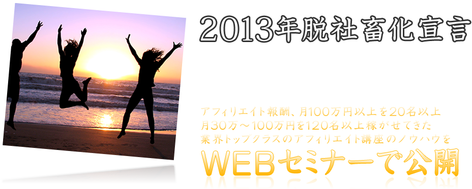 2013年脱社畜化宣言