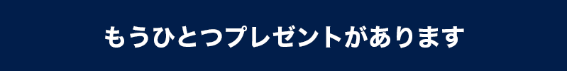 さらにまだプレゼントがあります